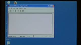 How to Connect to a Remote Computer Using HyperTerminal [upl. by Ergener]