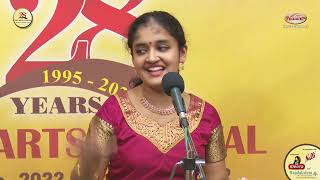 Spoorthi Rao Vocal  Mudhra’s 28th Fine Arts Festival [upl. by Aiyram]