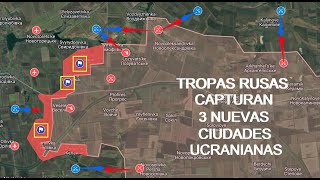 ¡¡TROPAS RUSAS CAPTURAN SERHIIVKA IVANIVKA Y LYSYCHNE ÚLTIMA HORA EN KURSK [upl. by Oralia]