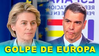 Europa ADVIERTE a Sánchez con quottomar medidasquot por sus ataques a los jueces [upl. by Clintock]