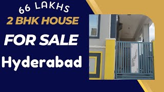 2 BHK independent house for sale in Hyderabad [upl. by Elleneg]