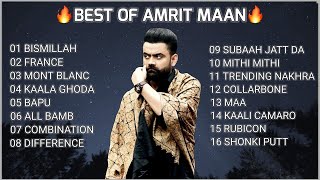 Best Of Punjabi Collection Amrit Maan  Latest Punjabi Song Album Amrit Maan 2022  New Punjabi Song [upl. by Hgiel]