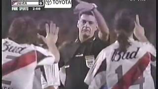 Boca Juniors vs River Plate 2004  Copa Libertadores  Partido completo [upl. by Goldshlag]