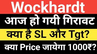 Wockhardt share latest news📰📰 wockhardt share hold or sell stockinfo [upl. by Sihtnyc]