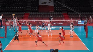 Ivan Zaytsev Team Italy at Tokyo 2020 OG [upl. by Arne]