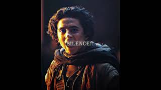 Paul Atreides  quotSilencequot🔥  Dune Part two  1 Movie in the world👀 dune paulatreides [upl. by Anelrac602]