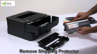 Brother HL 2240 Toner Cartridge Replacement  user guide TN221022402250 [upl. by Ail22]