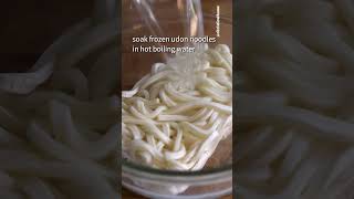 Quick amp Easy Yaki Udon Noodles japanesefood [upl. by Trudi]