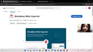 Instalar la web importer de Mendeley en el navegador [upl. by Argile540]