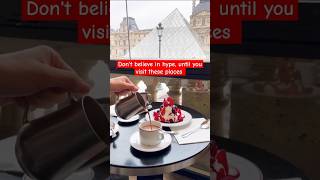 Best cafes in Paris dessert food shortsvideo shorts paris pariscafe breakfastinspiration [upl. by Yhtur869]