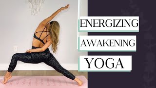 Energizing Morning Yoga Awaken Your Body and Mind [upl. by Atnes]