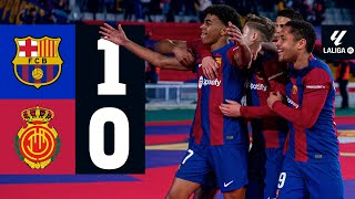 FC BARCELONA 1 vs 0 MALLORCA  LALIGA 202324 MD28 [upl. by Ramel297]