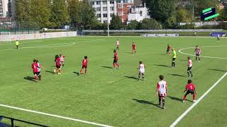 28GAOLS MATCH U15 R LEOPOLD FC B vs U14 RWDM B [upl. by Kcirted]