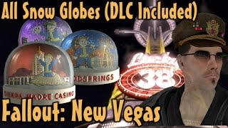 Fallout NV  All Snow Globes Guide DLCs Included [upl. by Siuol201]