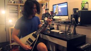 Blessthefall  You Wear a Crown but Youre No King Guitar cover HD [upl. by Wemolohtrab]