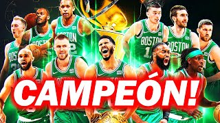 BOSTON CELTICS CAMPEÓN NBA 2024 BROWN MVP DE LAS FINALES [upl. by Issirk]