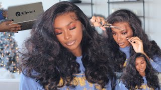 😍100 Heatless Curls TutorialPRESTYLED PREBLEACH PREPLUCKED 13x6 HD Lace Frontal WigAlipearl Hair [upl. by Selda821]