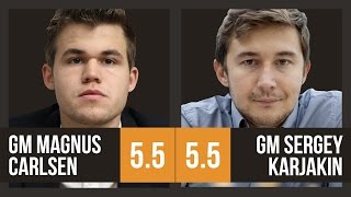 Sergey Karjakin vs Magnus Carlsen  World Championship Game 11 [upl. by Fanchet]