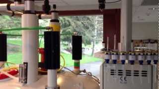 Bruker 500MHz NMR Loading Sample for Proton NMR [upl. by Margi]