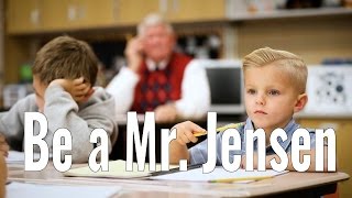 Inspirational Video Be a Mr Jensen MUST WATCH [upl. by Enneirb]