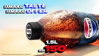 Pepsi Zero Sugar  Kamaaal Taste Kamaaal Offer ft Young Stunners [upl. by Kcyrred]