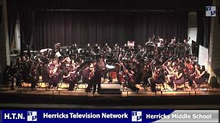 Herricks Middle Schools OrchestraBandChorus Concert 12523 [upl. by Millhon212]