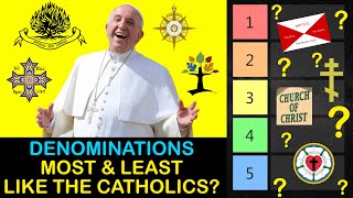 What Christian Denominations are Most Like Catholics [upl. by Terese]