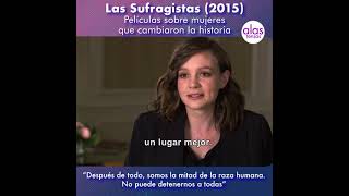 Las Sufragistas 2015 Películas sobre mujeres que cambiaron la historia [upl. by Nosrac774]