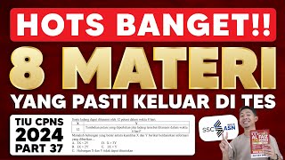 SOAL CPNS 2024 8 MODEL SOAL TIU YANG PASTI KELUAR [upl. by Dorahs]