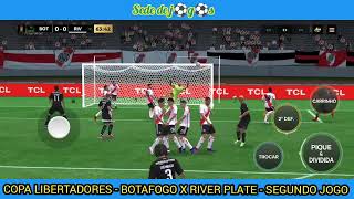 COPA LIBERTADORES  BOTAFOGO X RIVER PLATE  SEGUNDO JOGO  EFOOTBAL [upl. by Hamish]