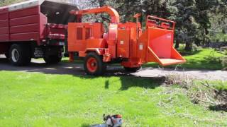 Salsco 813XT Wood Chipper 74HP Hatz Diesel Engine Package [upl. by Mahmoud]