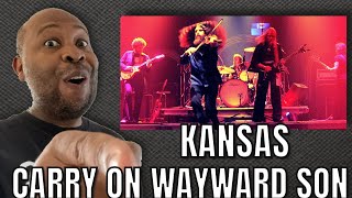 Love It  Kansas  Carry On Wayward Son Reaction [upl. by Ykciv]