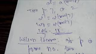 FERMATS THEOREM AND WILSON THEOREM BY BK TUTORIALS [upl. by Fitzhugh]