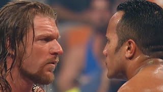 The Rock Vs Triple H Days Before SummerSlam 2000  SMACKDOWN [upl. by Gibbons735]