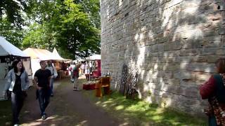 Südwestdeutschland mittelalterliches Spectaculum Merzalben Burg Gräfenstein Teil 1 [upl. by Martie]