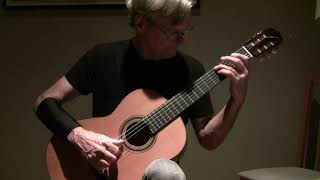 Atonal Melody After Schoenberg Op 23 by Reginald Smith Brindle played by Patrick Frank guitar [upl. by Yolanda]