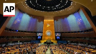 UN General Assembly adopts Pact for the Future at summit [upl. by Ilanos]