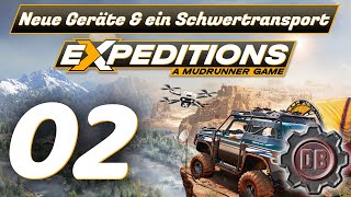 Metalldetektoren Bodenanker amp ein Schwertransport  02 LP Expeditions  A Mudrunner Game [upl. by Jobina130]