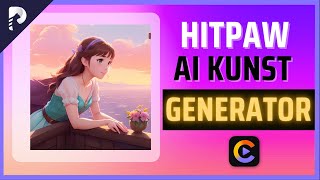 AI Bilder erstellen  HitPaw AI Bild Generator Midjourney Alternative [upl. by Torey]