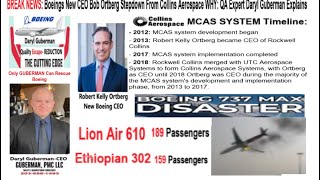 BREAK NEWS Boeings New CEO Bob Ortberg Stepdown From Collins Aerospace 2021 WHY [upl. by Aihsilat883]