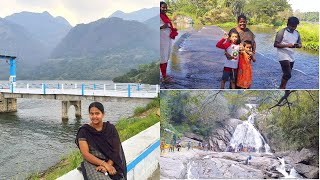 பொள்ளாச்சியில் 1 நாள் vlog  Pollachi Aliyar Dam  Monkey Falls  Thirumoorthy Hills  Tamil Vlog [upl. by Spearing]