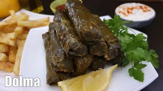 Best Yaprak Sarma Dolma Stuffed Grape Leaves Recipe [upl. by Acinomad997]