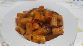 pasta con melanzane al sugo [upl. by Aihsyla]