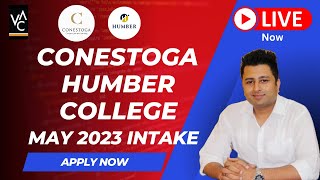 Conestoga and Humber Open  Detailed Information about May 2023 Intake to Study in Canada [upl. by Anak]