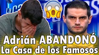 😱Adrián Marcelo ABANDONÓ La Casa de los Famosos México [upl. by Aierdna]