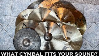 Comparing crash cymbals  What fits your sound [upl. by Philo]