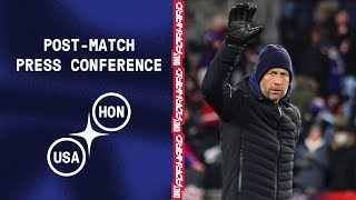 POSTMATCH PRESS CONFERENCE Gregg Berhalter  USMNT vs Honduras  Feb 2 2022 [upl. by Bakemeier]