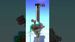 Quick quotBuster Swordquot Building Tips in Terraria ⚔️ terraria [upl. by Alilahk]