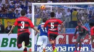 Gol espetacular de Éverton Ribeiro Cruzeiro 2x1 Flamengo 21082013 [upl. by Carleton]