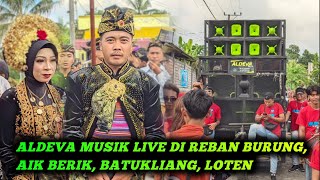 ALDEVA MUSIK LIVE ACARA NYONGKOLAN DUSUN REBAN BURUNG [upl. by Iramo768]